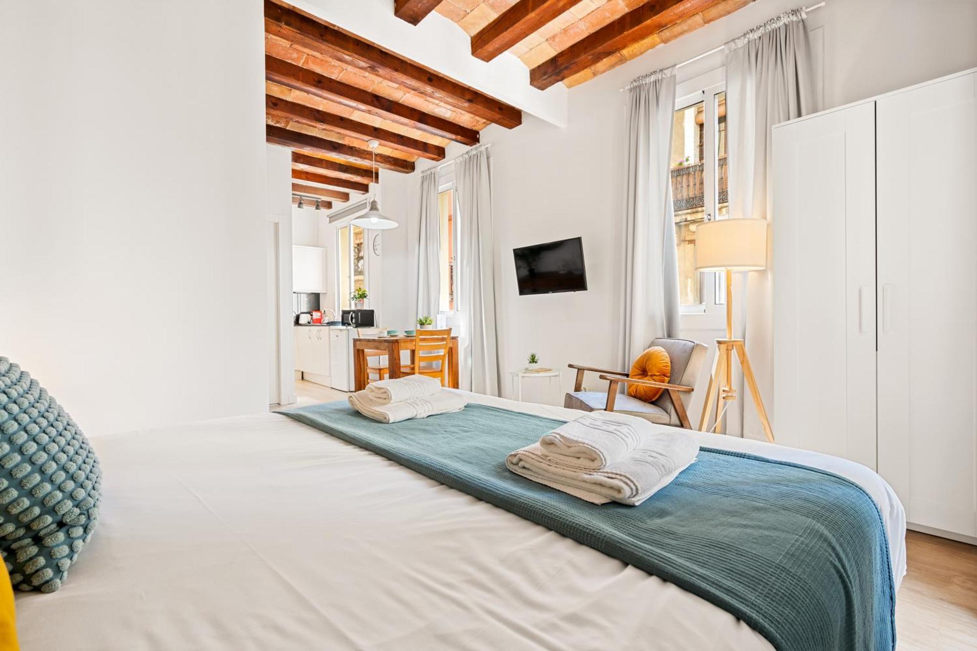 Lodging Apartments Barceloneta Beach Studio P2 Exteriör bild